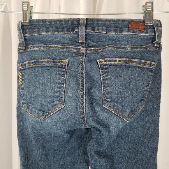 PAIGE Jeans Verdugo Crop Raw Hem - Size 24 - Inseam 27"L - Picture 5 of 8